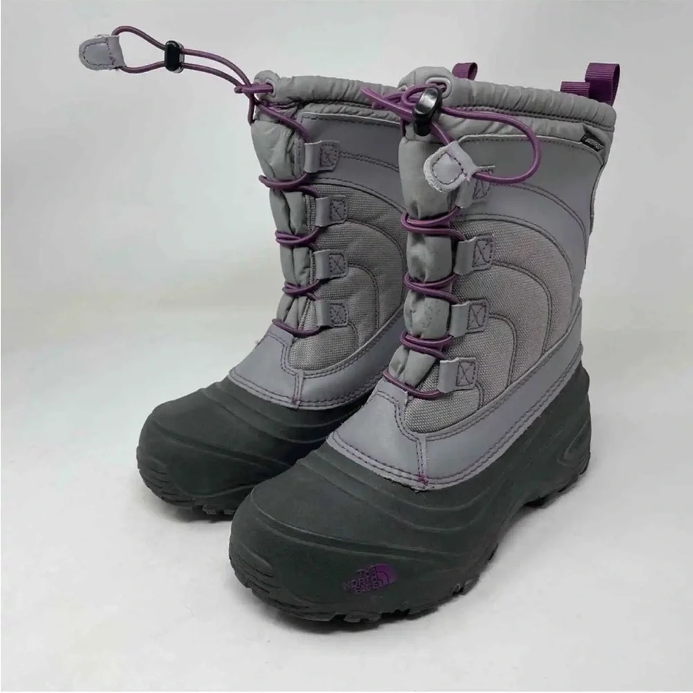 The North Face Youth Therma Felt Winter Waterproof W/ Insulation Boots Size 2